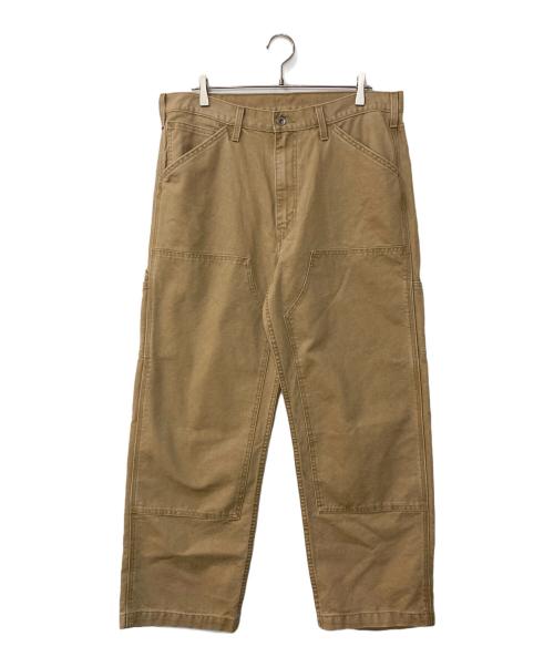 LEVI'S（リーバイス）LEVI'S (リーバイス) ルーズストレート ダブルニーパンツ ベージュ サイズ:W36の古着・服飾アイテム