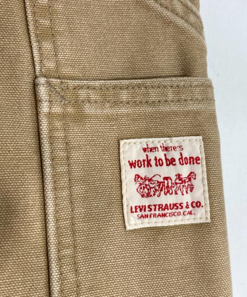 LEVI'S（リーバイス）LEVI'S (リーバイス) ルーズストレート ダブルニーパンツ ベージュ サイズ:W36の古着・服飾アイテム