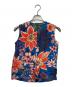 COMME des GARCONS (コムデギャルソン) FLOWERS PRINTED SATIN TOP ブルー サイズ:S：10000円