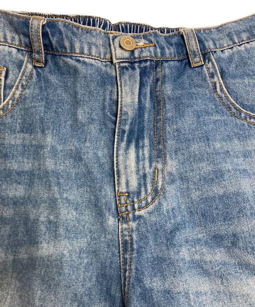 NIK KOSMAS（ニックコスマス）NIK KOSMAS (ニックコスマス) DENIM CARGO SHORTS インディゴ サイズ:Mの古着・服飾アイテム