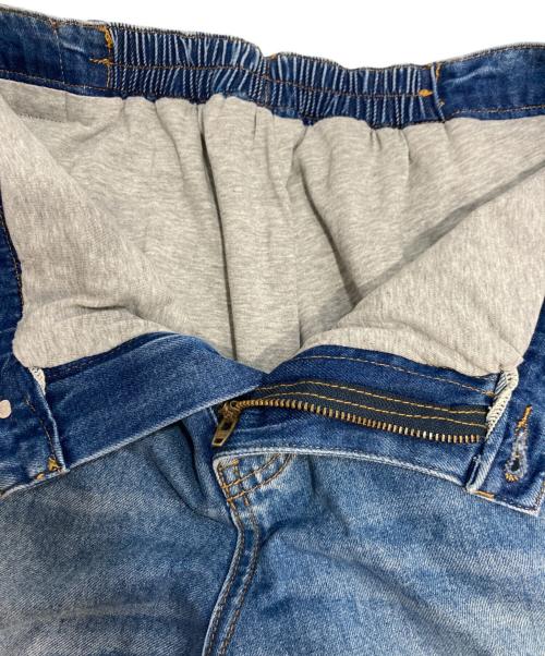 NIK KOSMAS（ニックコスマス）NIK KOSMAS (ニックコスマス) DENIM CARGO SHORTS インディゴ サイズ:Mの古着・服飾アイテム