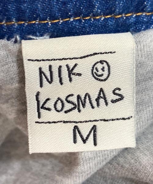 NIK KOSMAS（ニックコスマス）NIK KOSMAS (ニックコスマス) DENIM CARGO SHORTS インディゴ サイズ:Mの古着・服飾アイテム