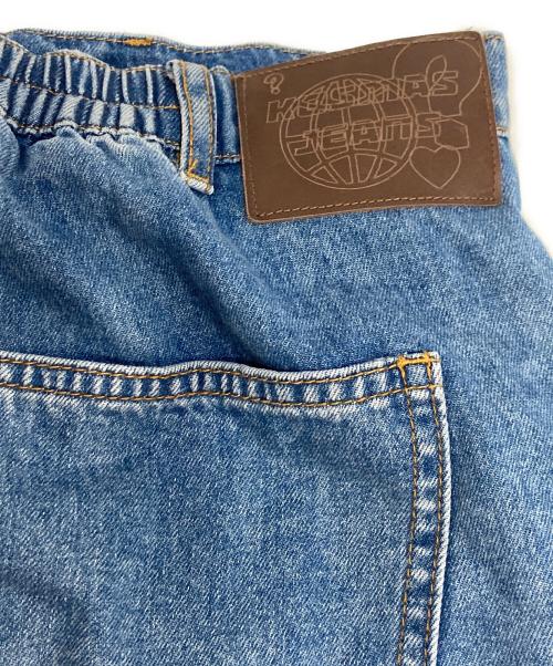 NIK KOSMAS（ニックコスマス）NIK KOSMAS (ニックコスマス) DENIM CARGO SHORTS インディゴ サイズ:Mの古着・服飾アイテム