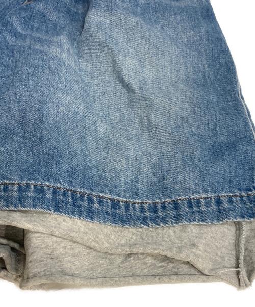 NIK KOSMAS（ニックコスマス）NIK KOSMAS (ニックコスマス) DENIM CARGO SHORTS インディゴ サイズ:Mの古着・服飾アイテム