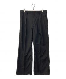 Wrangler（ラングラー）の古着「WRANCHER WIDE PANTS」｜ブラック