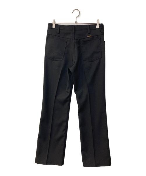 Wrangler（ラングラー）Wrangler (ラングラー) ランチャー フレアードレスパンツ ブラック サイズ:Mの古着・服飾アイテム