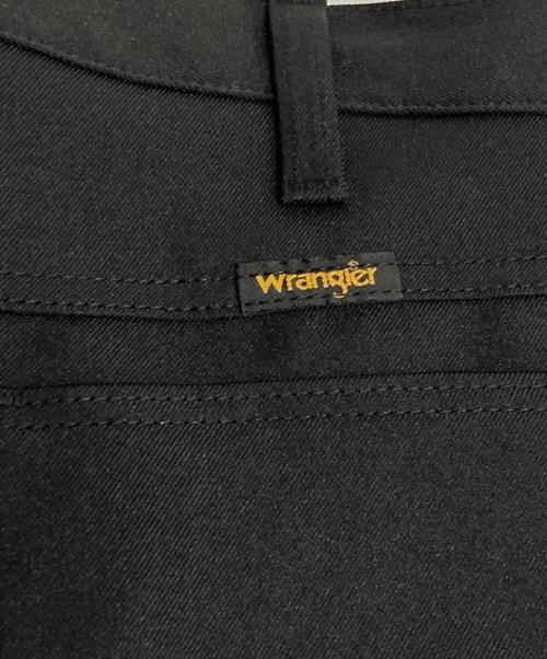 Wrangler（ラングラー）Wrangler (ラングラー) ランチャー フレアードレスパンツ ブラック サイズ:Mの古着・服飾アイテム