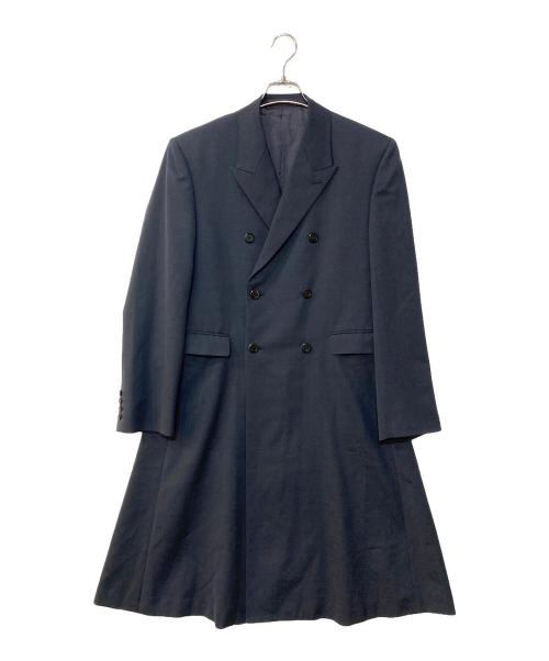 LAD MUSICIAN（ラッドミュージシャン）LAD MUSICIAN (ラッドミュージシャン) ダブルブレスト ロングコート ネイビー サイズ:44の古着・服飾アイテム