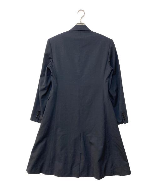 LAD MUSICIAN（ラッドミュージシャン）LAD MUSICIAN (ラッドミュージシャン) ダブルブレスト ロングコート ネイビー サイズ:44の古着・服飾アイテム