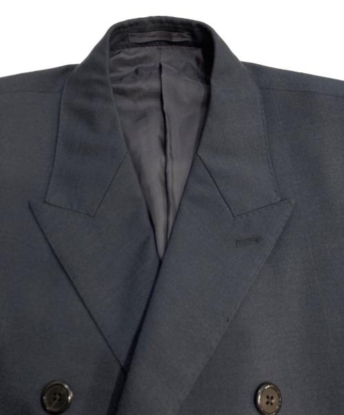 LAD MUSICIAN（ラッドミュージシャン）LAD MUSICIAN (ラッドミュージシャン) ダブルブレスト ロングコート ネイビー サイズ:44の古着・服飾アイテム