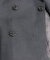 中古・古着 LAD MUSICIAN (ラッドミュージシャン) ダブルブレスト ロングコート ネイビー サイズ:44：12000円