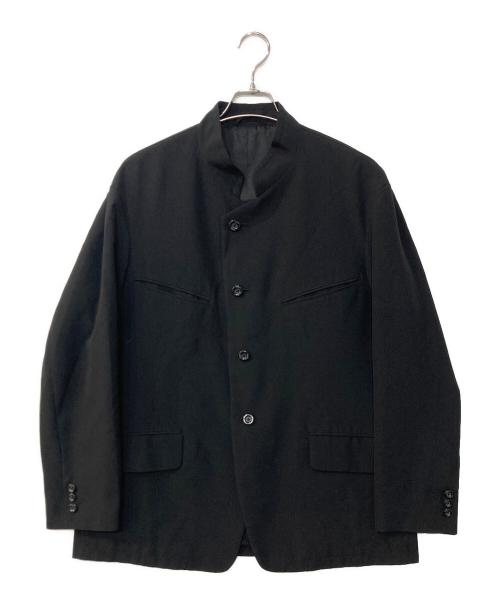 Ujoh（ウジョー）Ujoh (ウジョー) Stand Collar 4 Pockets Jacket スタンドカラー4ポケットジャケット ブラック サイズ:1の古着・服飾アイテム