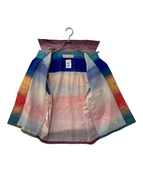 MARNI（マルニ）MARNI (マルニ) FLAMINIA VERONESI (フラミニア・ヴェロネージ) サンセットプリントオープンカラーシャツ マルチカラー サイズ:44の古着・服飾アイテム