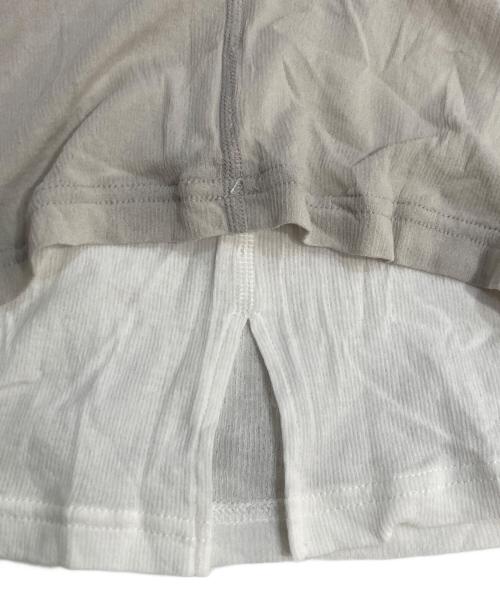 pheeta（フィータ）Pheeta (フィータ) Hedy ロングスリーブ カットソー グレー サイズ:記載なしの古着・服飾アイテム