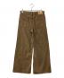 needby heritage (ニードバイヘリテージ) REMI midrise wide flare ブラウン サイズ:36：6000円
