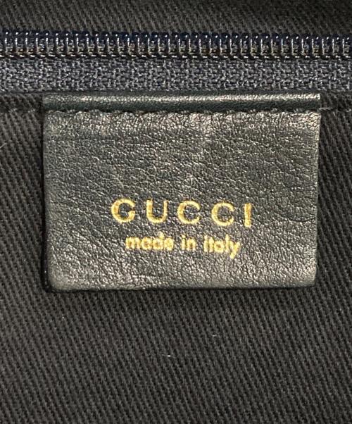 GUCCI（グッチ）GUCCI (グッチ) バンブーレザーハンドバッグ ブラック サイズ:-の古着・服飾アイテム