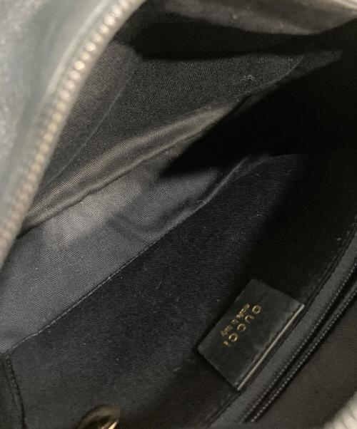 GUCCI（グッチ）GUCCI (グッチ) バンブーレザーハンドバッグ ブラック サイズ:-の古着・服飾アイテム