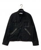 RSSCアールエスエスシー）の古着「DENIM MIXED COTTON FIELD JACKET V」｜ブラック