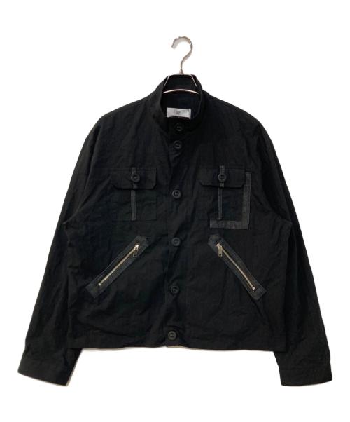 RSSC（アールエスエスシー）RSSC (アールエスエスシー) DENIM MIXED COTTON FIELD JACKET V ブラック サイズ:2の古着・服飾アイテム