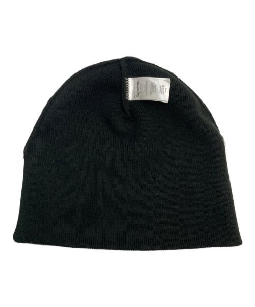 SUPREME（シュプリーム）Supreme (シュプリーム) Tag Beanie ブラックの古着・服飾アイテム