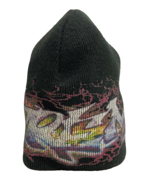 SUPREME（シュプリーム）Supreme (シュプリーム) Tag Beanie ブラックの古着・服飾アイテム