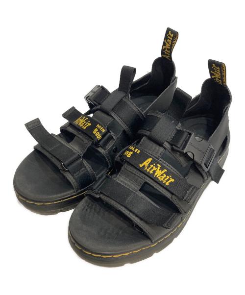 Dr.Martens（ドクターマーチン）Dr.Martens (ドクターマーチン) PEARSON マルチストラップ サンダル ブラック サイズ:8UKの古着・服飾アイテム