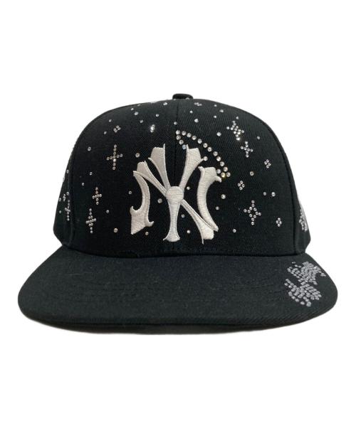 NEWVINTAGE（ニューヴィンテージ）NEWVINTAGE (ニューヴィンテージ) CHROME YORK CAP ブラックの古着・服飾アイテム
