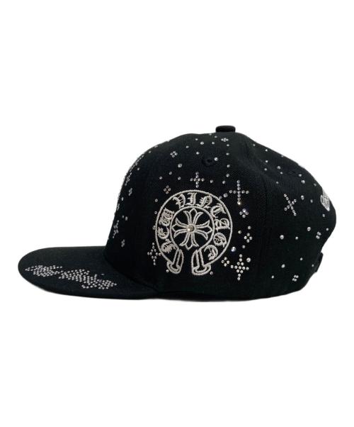 NEWVINTAGE（ニューヴィンテージ）NEWVINTAGE (ニューヴィンテージ) CHROME YORK CAP ブラックの古着・服飾アイテム