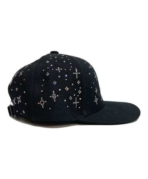 NEWVINTAGE（ニューヴィンテージ）NEWVINTAGE (ニューヴィンテージ) CHROME YORK CAP ブラックの古着・服飾アイテム