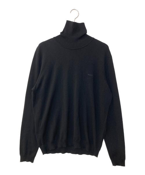 BOSS（ボス）BOSS (ボス) ハイネックニット ブラック サイズ:XXLの古着・服飾アイテム