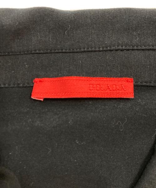 PRADA SPORTS（プラダスポーツ）PRADA SPORTS (プラダスポーツ) ジップポロシャツ ブラック サイズ:Mの古着・服飾アイテム