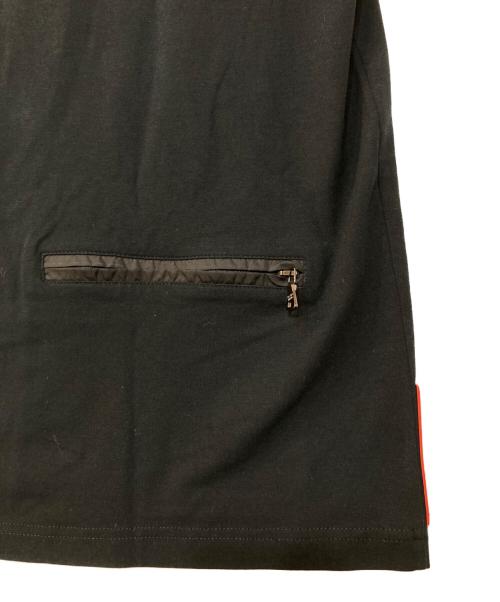 PRADA SPORTS（プラダスポーツ）PRADA SPORTS (プラダスポーツ) ジップポロシャツ ブラック サイズ:Mの古着・服飾アイテム