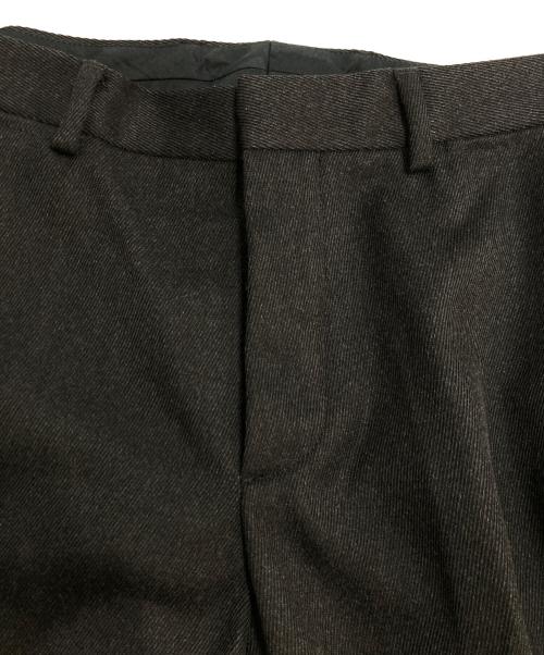 GUCCI（グッチ）GUCCI (グッチ) ウールスラックスパンツ ブラック サイズ:50の古着・服飾アイテム
