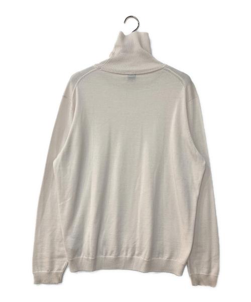 BOSS（ボス）BOSS (ボス) ハイネックニット ホワイト サイズ:XXLの古着・服飾アイテム