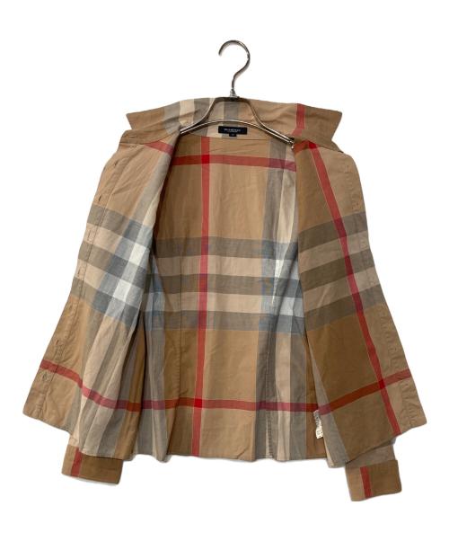 BURBERRY LONDON（バーバリーロンドン）BURBERRY LONDON (バーバリーロンドン) ノバチェック長袖シャツ ブラウン サイズ:40の古着・服飾アイテム