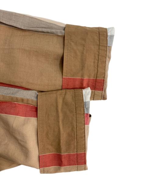 BURBERRY LONDON（バーバリーロンドン）BURBERRY LONDON (バーバリーロンドン) ノバチェック長袖シャツ ブラウン サイズ:40の古着・服飾アイテム