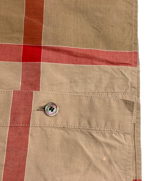 BURBERRY LONDON（バーバリーロンドン）BURBERRY LONDON (バーバリーロンドン) ノバチェック長袖シャツ ブラウン サイズ:40の古着・服飾アイテム