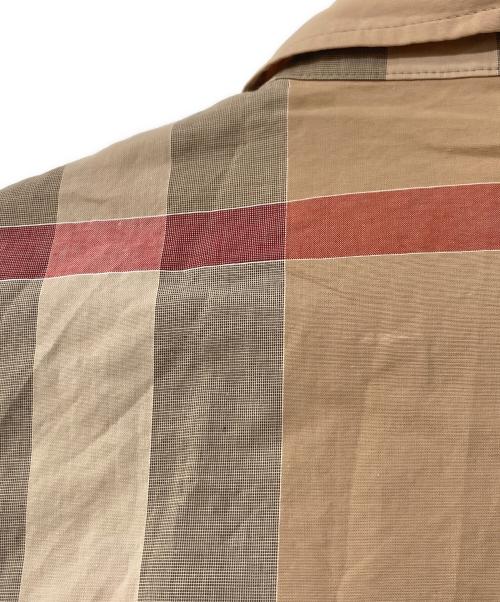 BURBERRY LONDON（バーバリーロンドン）BURBERRY LONDON (バーバリーロンドン) ノバチェック長袖シャツ ブラウン サイズ:40の古着・服飾アイテム
