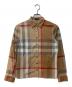BURBERRY LONDON（バーバリーロンドン）の古着「ノバチェック長袖シャツ」｜ブラウン