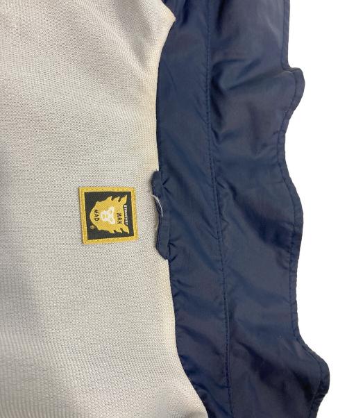 HUMAN MADE（ヒューマンメイド）HUMAN MADE (ヒューマンメイド) ロゴプリントコーチジャケット ネイビー サイズ:Mの古着・服飾アイテム