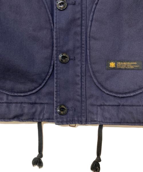 NEIGHBORHOOD（ネイバーフッド）NEIGHBORHOOD (ネイバーフッド) N-1 デッキジャケット ネイビー サイズ:Sの古着・服飾アイテム