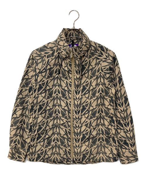 THE NORTHFACE PURPLELABEL（ザ・ノースフェイス パープルレーベル）THE NORTHFACE PURPLELABEL (ザ・ノースフェイス パープルレーベル) Mountain Wind Print Parka グリーン×ベージュ サイズ:WSの古着・服飾アイテム