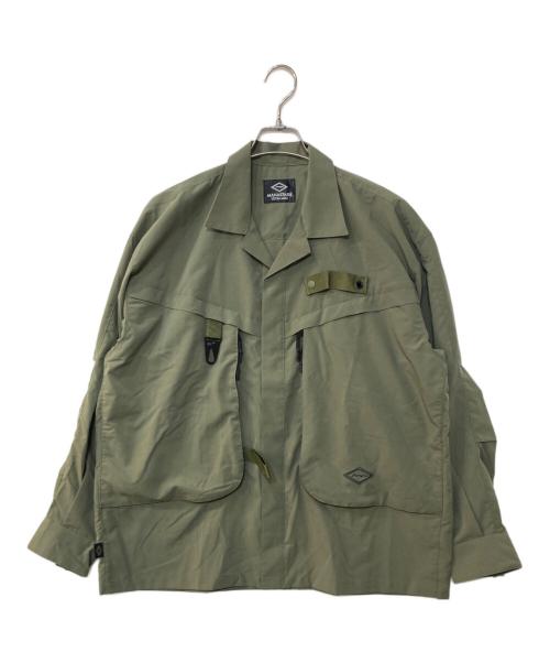 Manastash（マナスタッシュ）Manastash (マナスタッシュ) EXTRA MILE INFINITY SHIRTS エクストラマイル インフィニティシャツ グリーン サイズ:Mの古着・服飾アイテム
