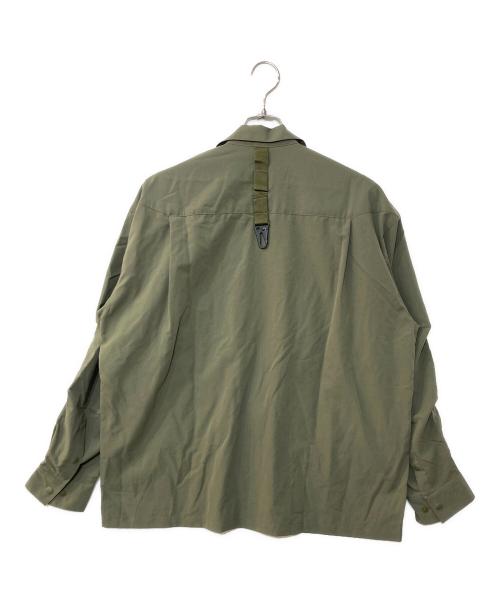 Manastash（マナスタッシュ）Manastash (マナスタッシュ) EXTRA MILE INFINITY SHIRTS エクストラマイル インフィニティシャツ グリーン サイズ:Mの古着・服飾アイテム