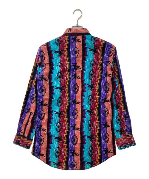 Wrangler（ラングラー）Wrangler (ラングラー) 80’s 総柄ウエスタンシャツ マルチカラー サイズ:15 1/2-33の古着・服飾アイテム