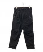 mout recon tailorマウトリーコンテーラー）の古着「STRECH SHOOTING PANTS」｜ブラック