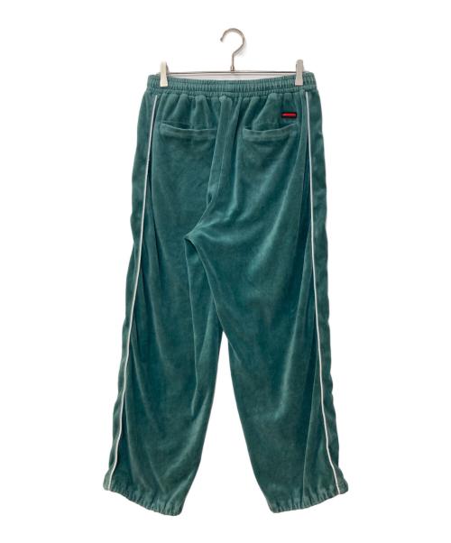 FUBU（フブ）FUBU (フブ) ベロアトラックパンツ グリーン サイズ:XLの古着・服飾アイテム