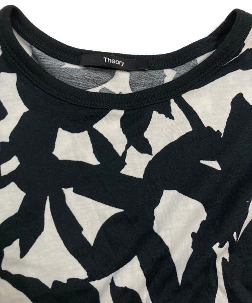 theory（セオリー）theory (セオリー) RINGERTシャツ ホワイト×ブラック サイズ:Sの古着・服飾アイテム