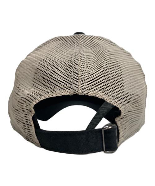 stussy（ステューシー）stussy (ステューシー) メッシュキャップ/9TWENTY SS LINK TRUCKER CAP ブラック×ホワイトの古着・服飾アイテム