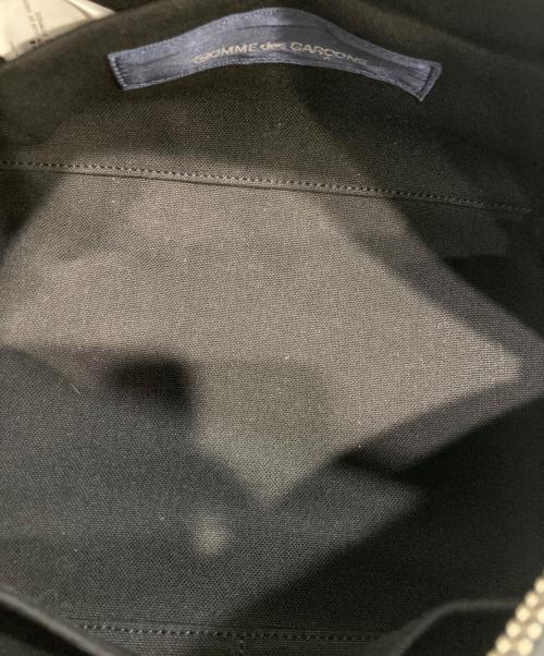 COMME des GARCONS（コムデギャルソン）COMME des GARCONS (コムデギャルソン) レザータップハンドルバッグ ブラックの古着・服飾アイテム